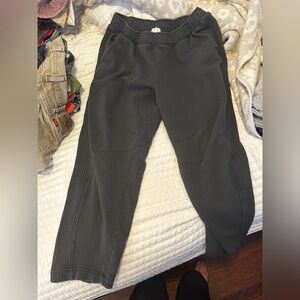Aerie Barrel Gray Bottoms